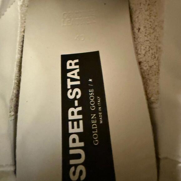 Golden Goose GGDB Private Ed Super Star suede pink leather w glitter NIB 40 - Picture 12 of 12